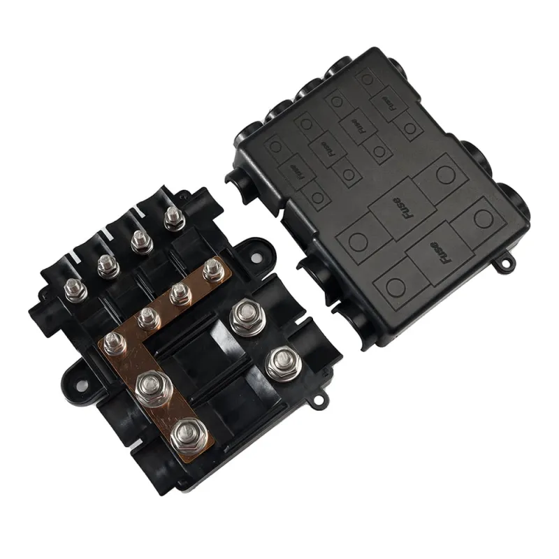 Sicherungshalter 2 x MEGA + 4 x MIDI inkl. Busbar