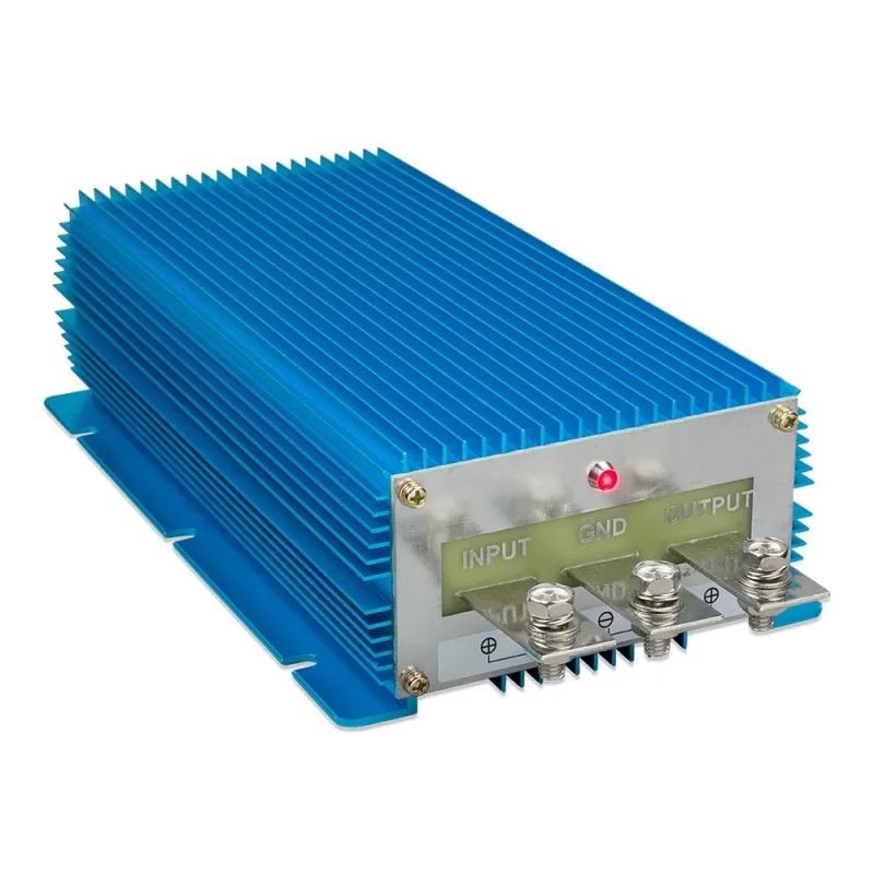 Victron Energy DC/DC Wandler mit montierten Kabeln für 24 V Eingang