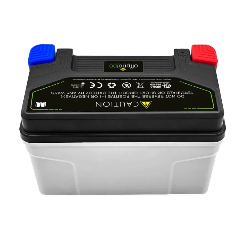 Motorradbatterie LiFePO4 12,8V 2,5Ah Starterbatterie YTX7A-BS – Bild 4