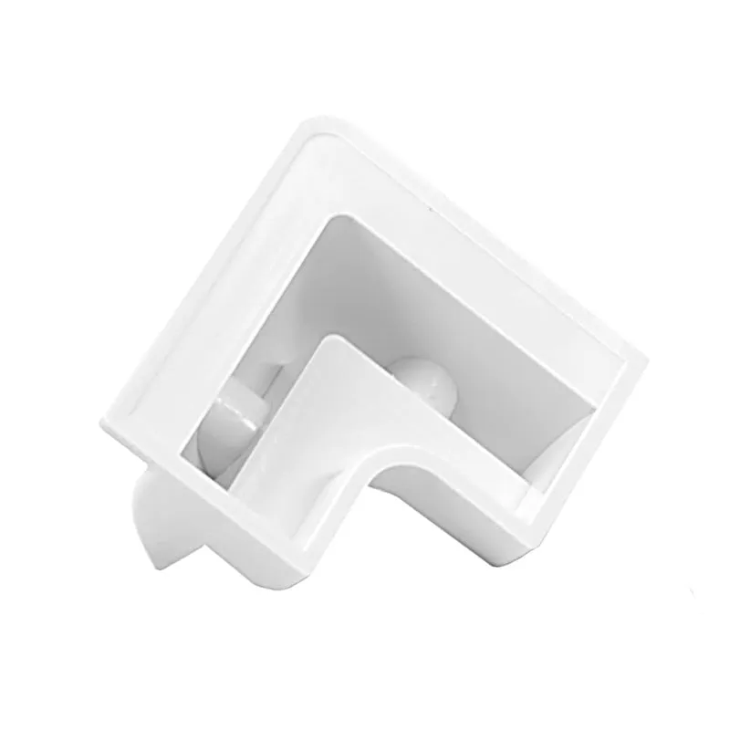 ABS Eckprofil Set Heavy Duty weiß 150x150mm – Bild 2