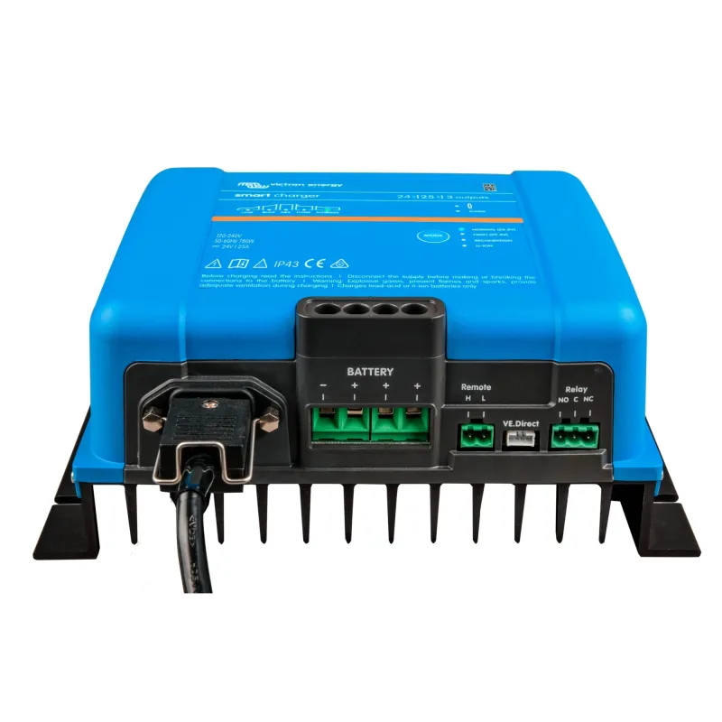 Victron Smart IP43 Charger 24/25(3) 120-240V Bluetooth Batterieladegerät 24V 25A – Bild 3