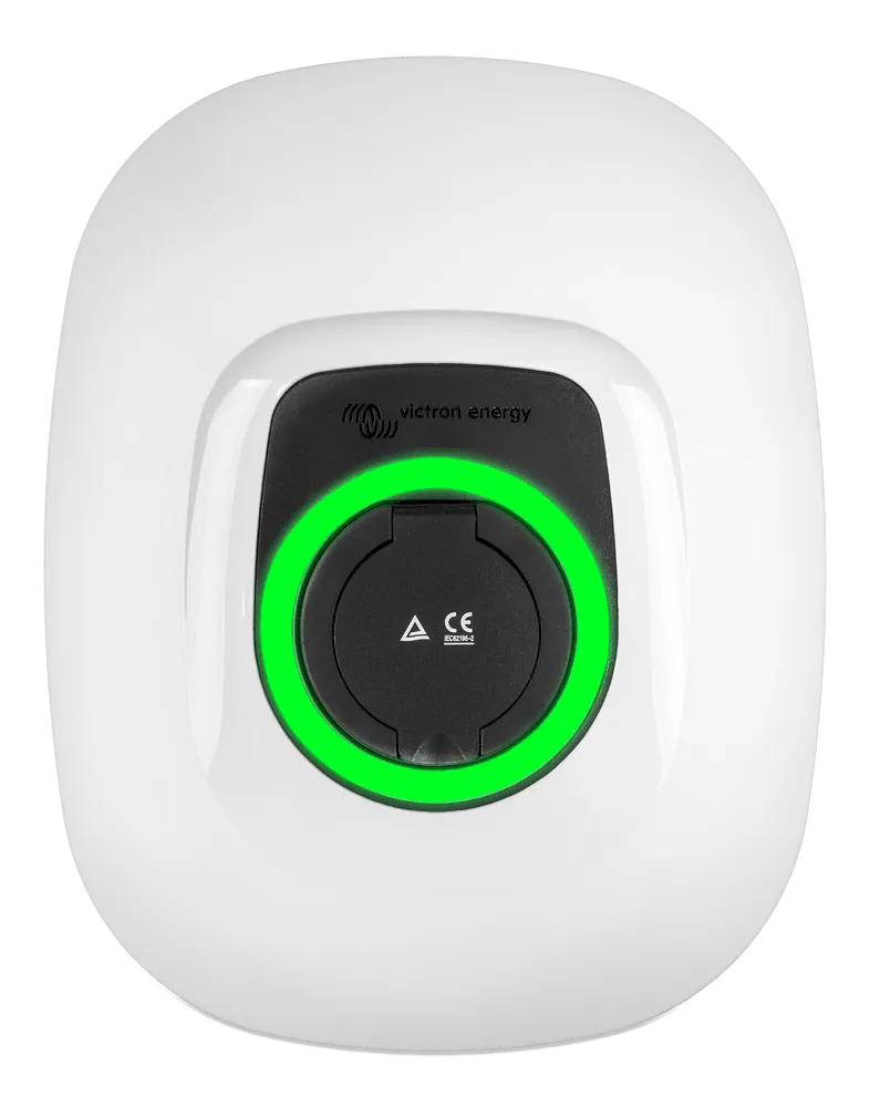 Weiße Front für EV Charging Station NS