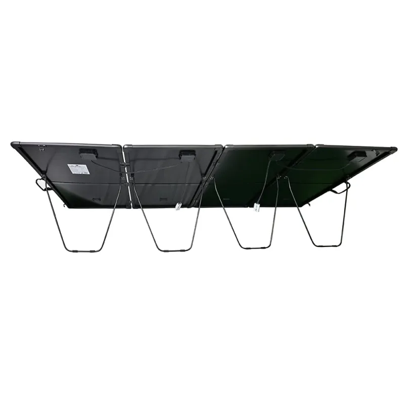 Gefaltetes Solarmodul FSP-Max 400W in kompakter Transportgröße.