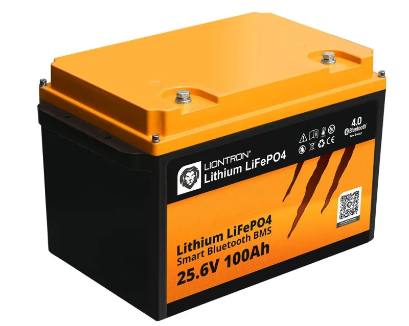 LIONTRON LiFePO4 25,6V 100Ah LX Smart BMS mit Bluetooth Marine IP67 – Bild 2