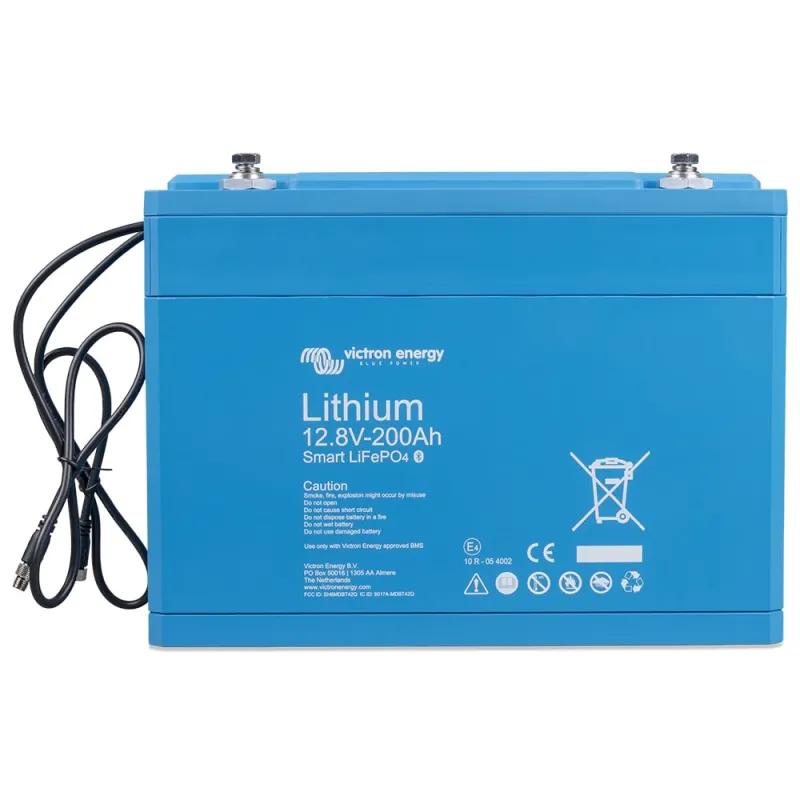 Technische Details des Victron Energy Batteriespeichers mit 200 Ah Kapazität