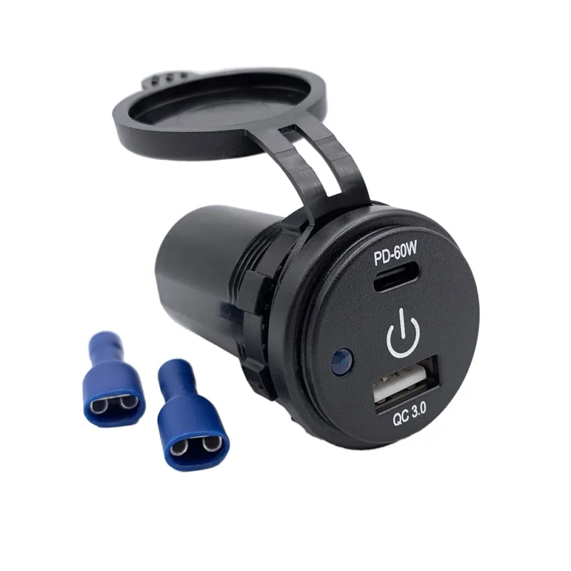 USB Doppelsteckdose USB-A und USB-C