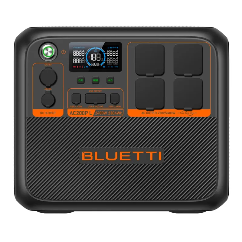 Bluetti AC200PL Powerstation LiFePO4 2304Wh 2400W 45Ah – Bild 5