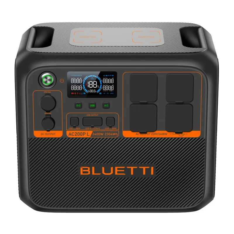 Bluetti AC200PL Powerstation LiFePO4 2304Wh 2400W 45Ah – Bild 2