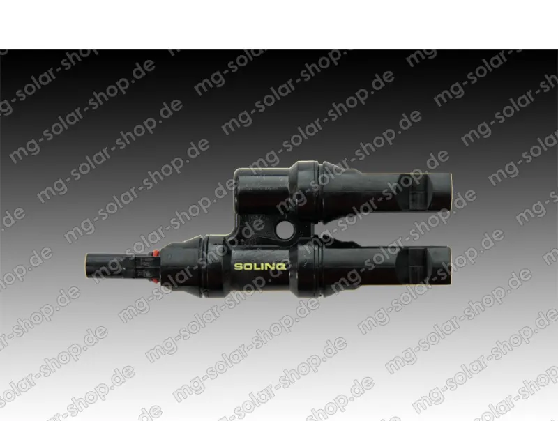 Solinq 41010BM PV-Abzweigstecker 4 mm (Y-Stecker) Branche Connektors
