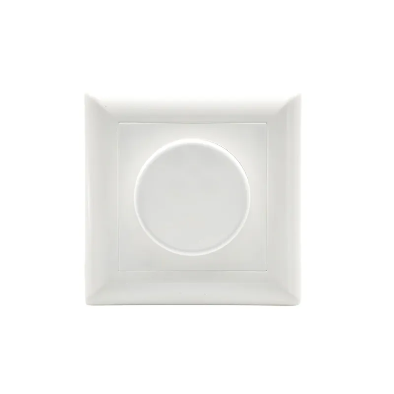 LED Drehdimmer 0,5 bis 160W Unterputz Zwei Wege Dimmschalter für LED und Halogen 230V weiß