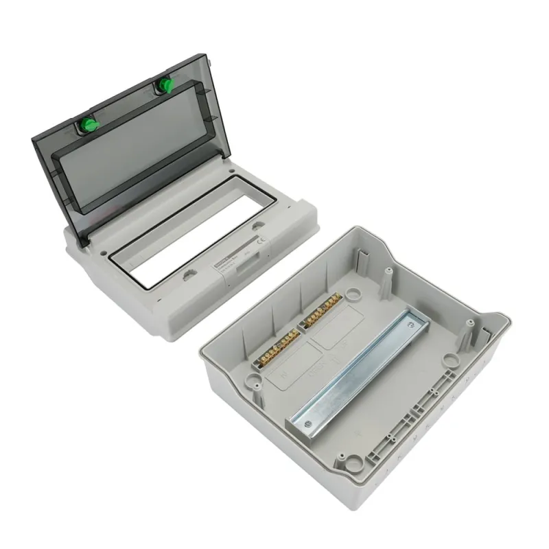 Verteilerkasten mit 12 TE und DIN-Schiene IP66 UV-beständig wasser- und staubgeschützt – Bild 4