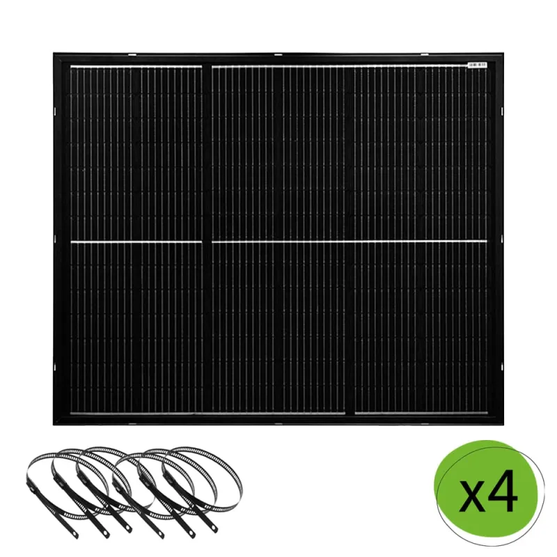 800W Balkonkraftwerk mit ultraleichten Solarmodulen mit HMS-800-2WB WiFi integriert – Bild 2