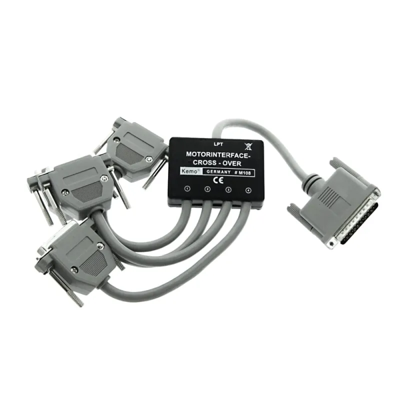KEMO 4-fach Cross-Over Interface Weiche Stepper Motor