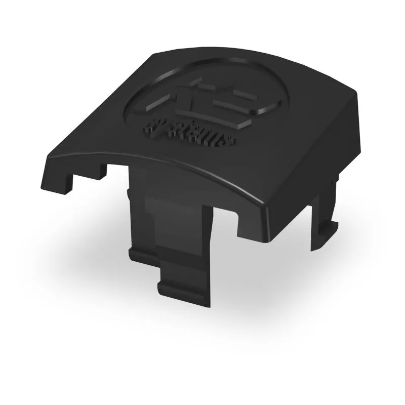 K2 Systems EndCap für SingleRail 36, schwarzes Abschlussstück aus Kunststoff
