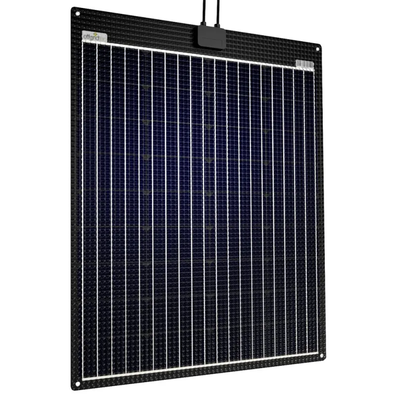 ETFE-AL 100W V2 semi-flexibles 23,9V Solarpanel