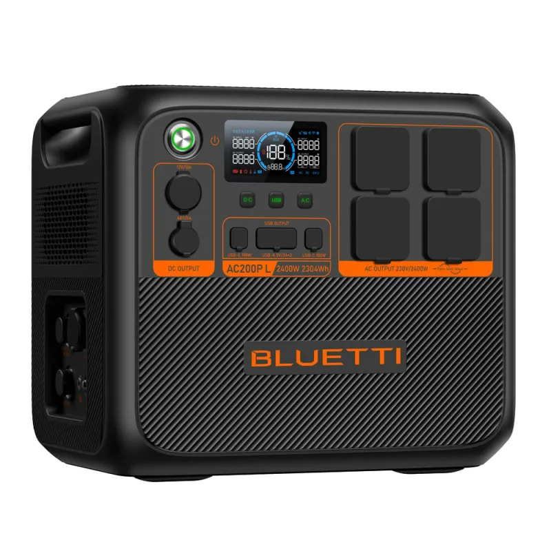 Bluetti AC200PL Powerstation LiFePO4 2304Wh 2400W 45Ah – Bild 6