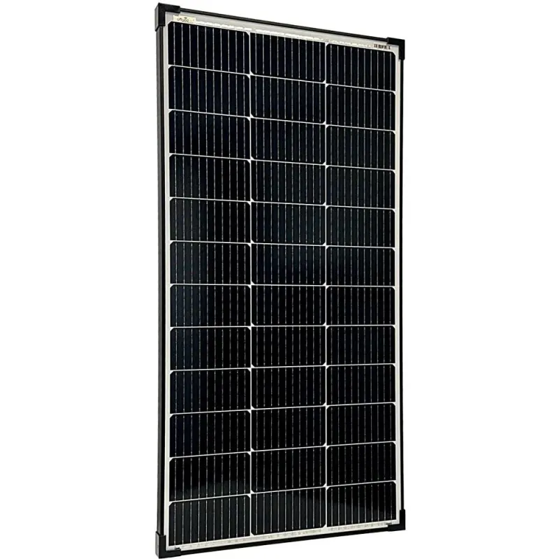 Offgridtec® 130 Watt Solaranlage BIG-L 130Wp 122Ah 12V Komplettsystem – Bild 2