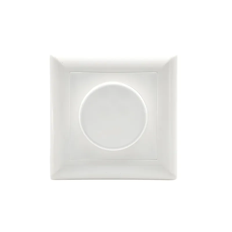 LED Drehdimmer 3 - 150W Unterputz Zwei Wege Dimmschalter für LED und Halogen 230V weiß