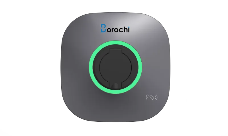 Borochi BOR-AC022-01CE Wallbox mit 22 kW Ladeleistung, Frontansicht