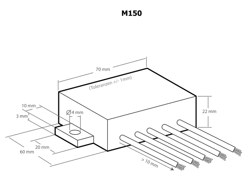 Kemo DC + Puls Converter M150 Zubehör für Kemo Leistungsregler