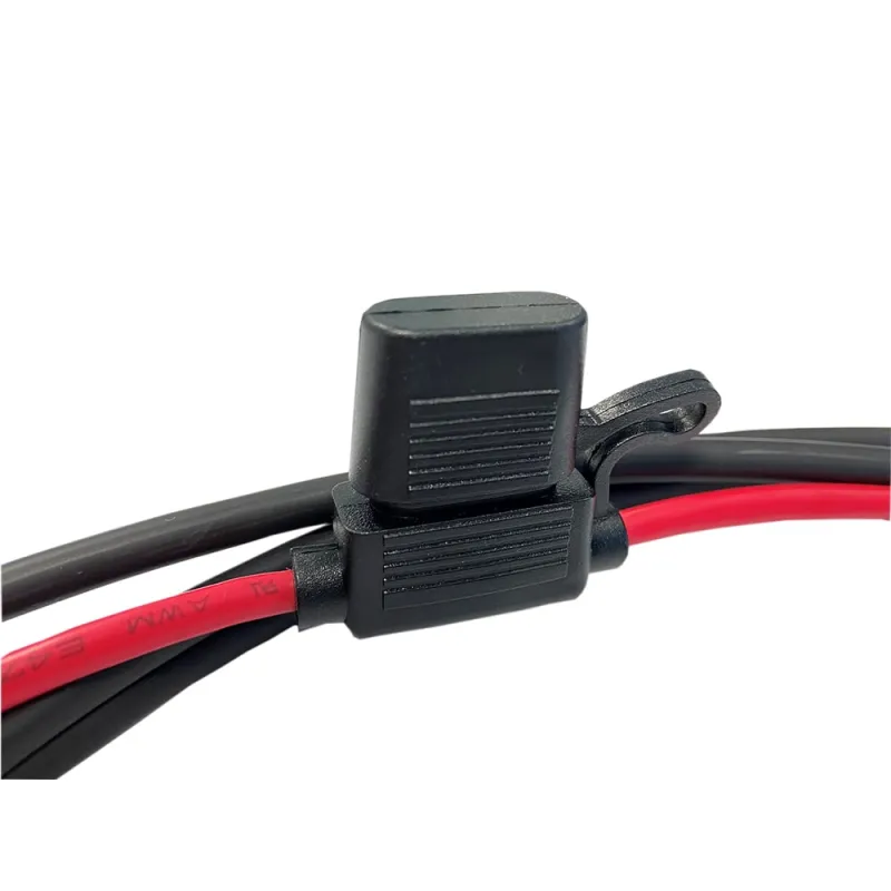 2,5m Batterieverbindungskabel 6mm² inkl. Flachsicherungshalter, Sicherung und Batteriepolklemmen – Bild 6