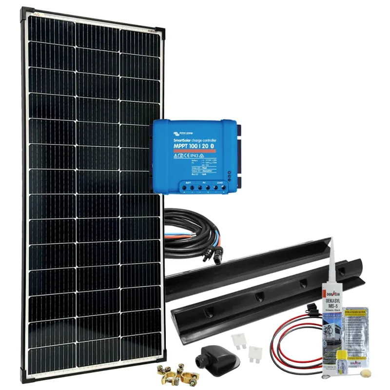 mPremium+ XL 150W 12V MPPT Caravan Solaranlage