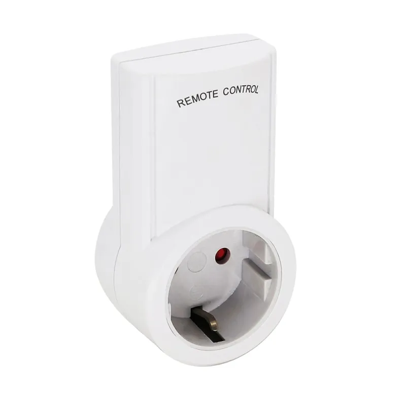 3er Set Steckdosenadapter Schuko mit Ein/Aus Schalter und Funkfernbedienung 30m