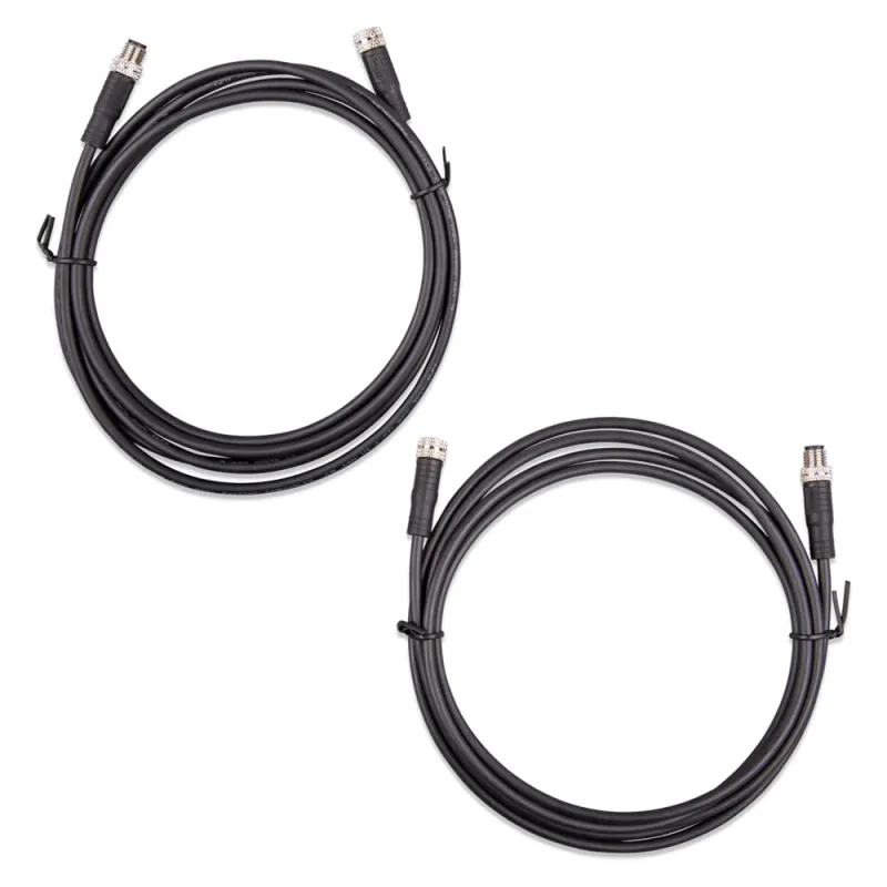 Rundsteckverbinder M8 Victron 3-polig (2er Pack) 1,0m – Bild 3