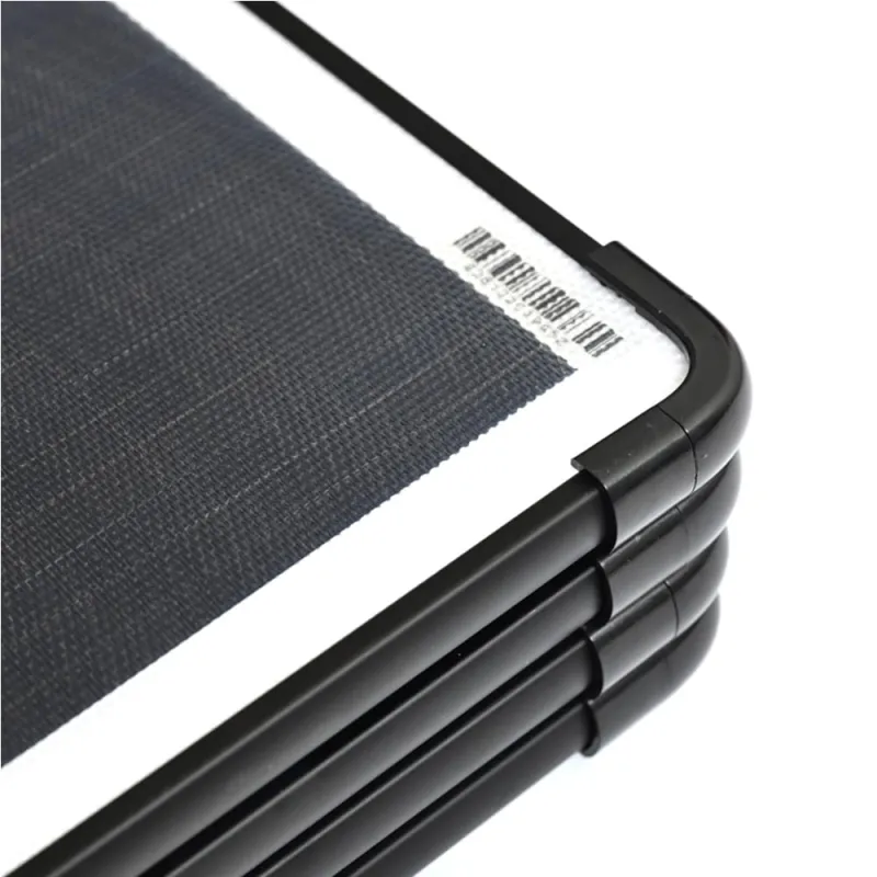 Detailansicht der MONO-PERC-Zellen des Solarmoduls FSP-Max 400W.