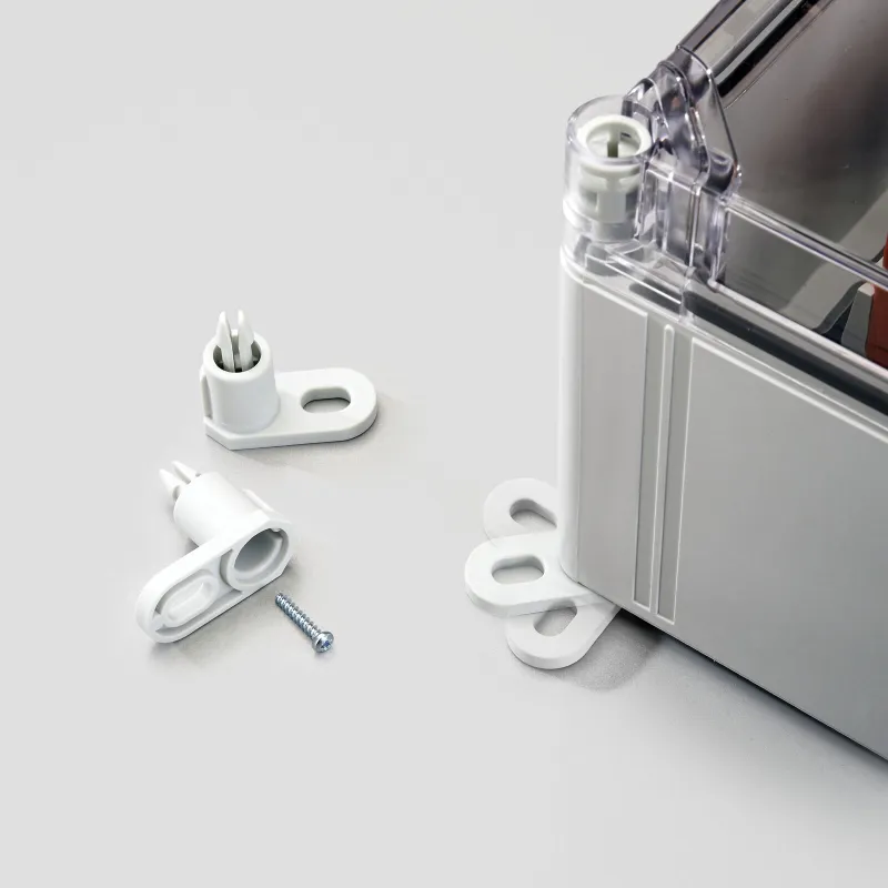 Seitliche Ansicht des Weidmüller Generatoranschlusskastens PVC mit robustem PVC-Gehäuse.