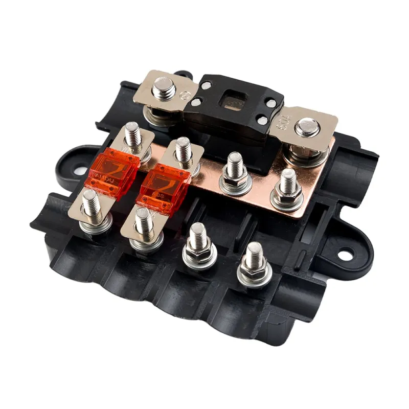 Sicherungshalter 1 x Mega + 4 x Midi Sicherung inkl. Busbar – Bild 4
