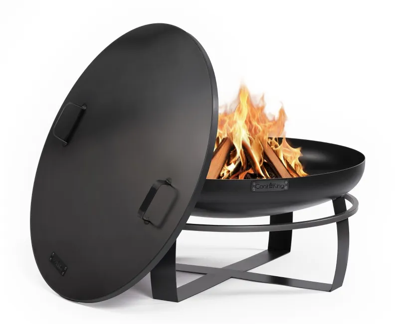 Cookking Feuerschale "VIKING" 80 cm inkl. Randdeckel 81,5 cm – Bild 2