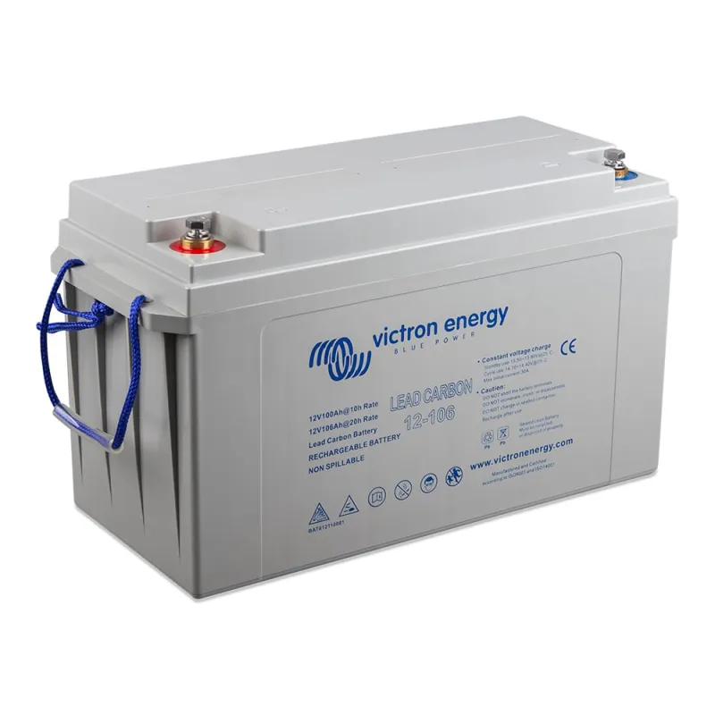 Victron Energy Batteriespeicher Blei 12V 106Ah mit technischen Details