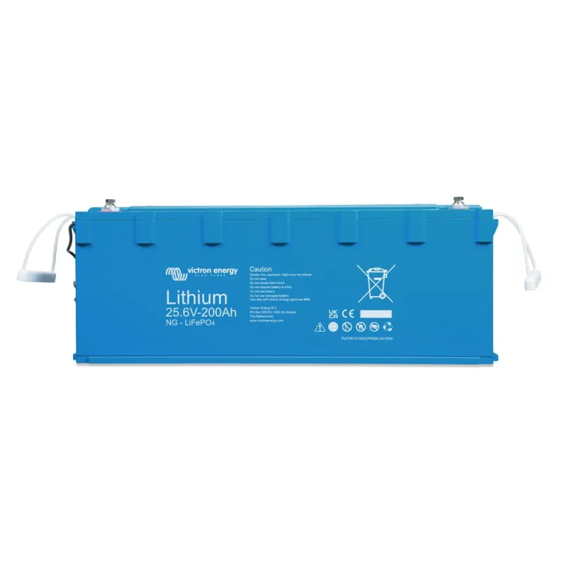 Victron Energy LiFePO4-Batterie 25,6V 200Ah in kompakter Bauweise für Photovoltaik-Anlagen