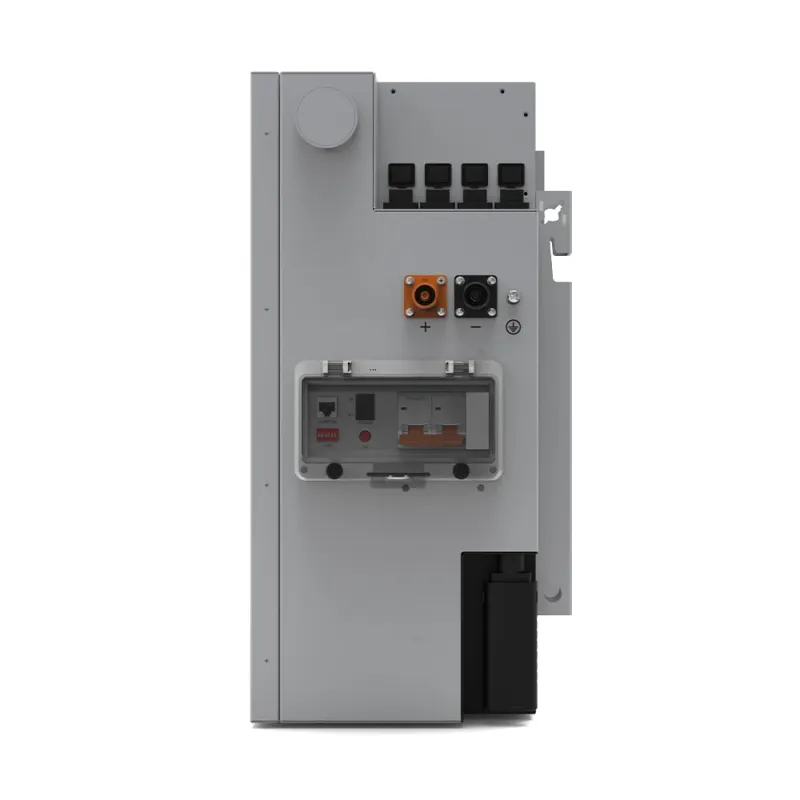 Pytes Batteriespeicher Lithium V12 mit geöffneter Abdeckung, Einblick in die interne Struktur
