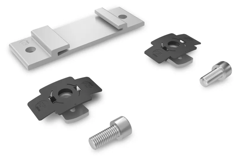 K2 2004374 InsertionRail 2.0 CrossConnector für die Verbindung von PV-Montageschienen