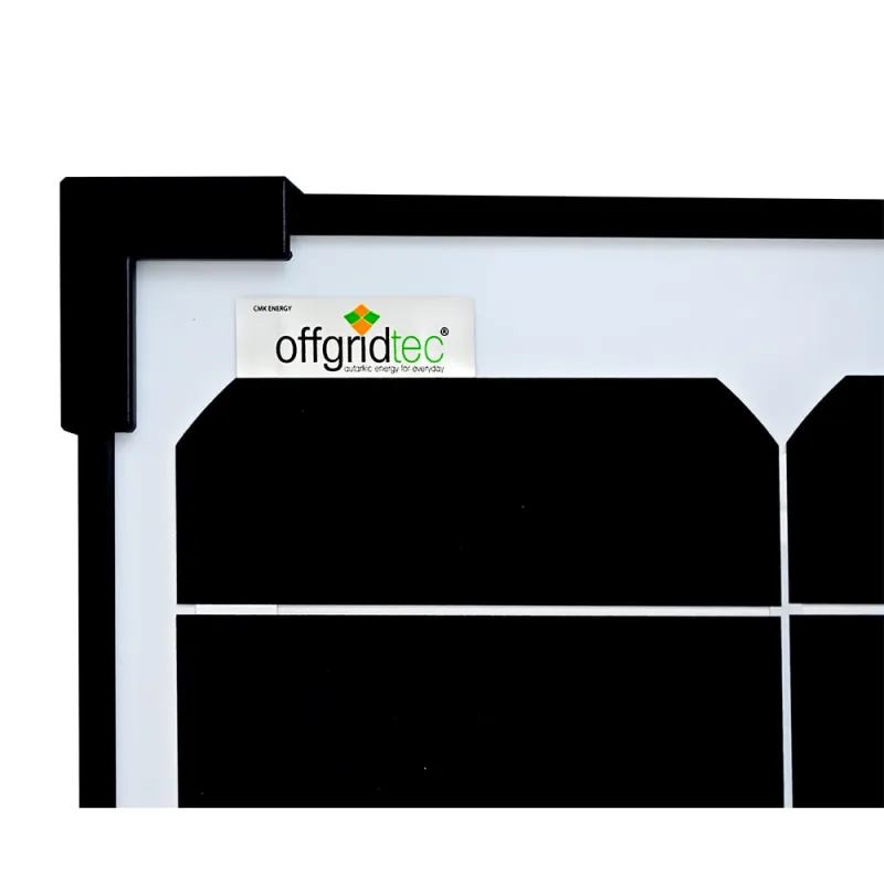 Montagebeispiel des Solarmoduls SPR-Ultra-80 auf einem Wohnmobildach.