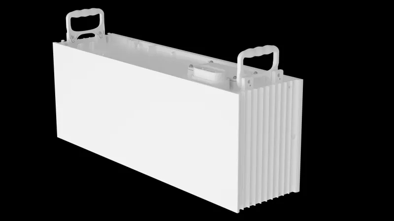 Rückansicht des dreiphasigen Sigenergy Wechselrichters mit Anschlussklemmen für PV-Anlage und Hausnetz.