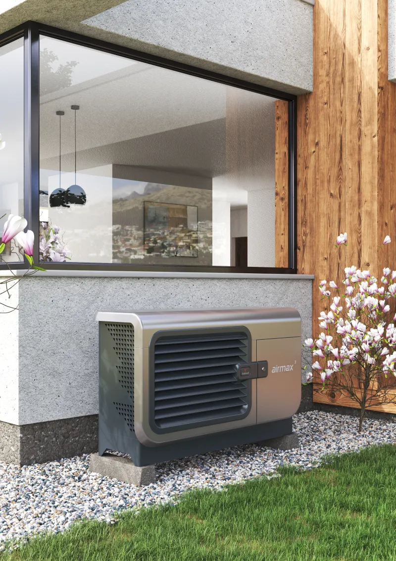 Galmet Monoblock Wärmepumpenset 7kW Airmax3 7GT + GBOX Energieklasse A++