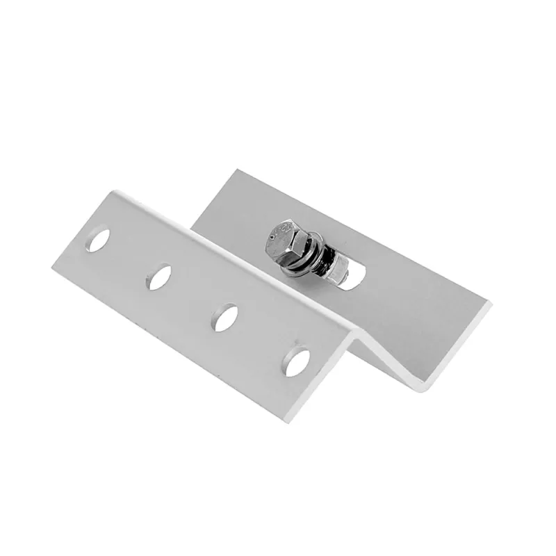 100mm Alu Z-Halter inkl. Schrauben Solarmodul Befestigung – Bild 2
