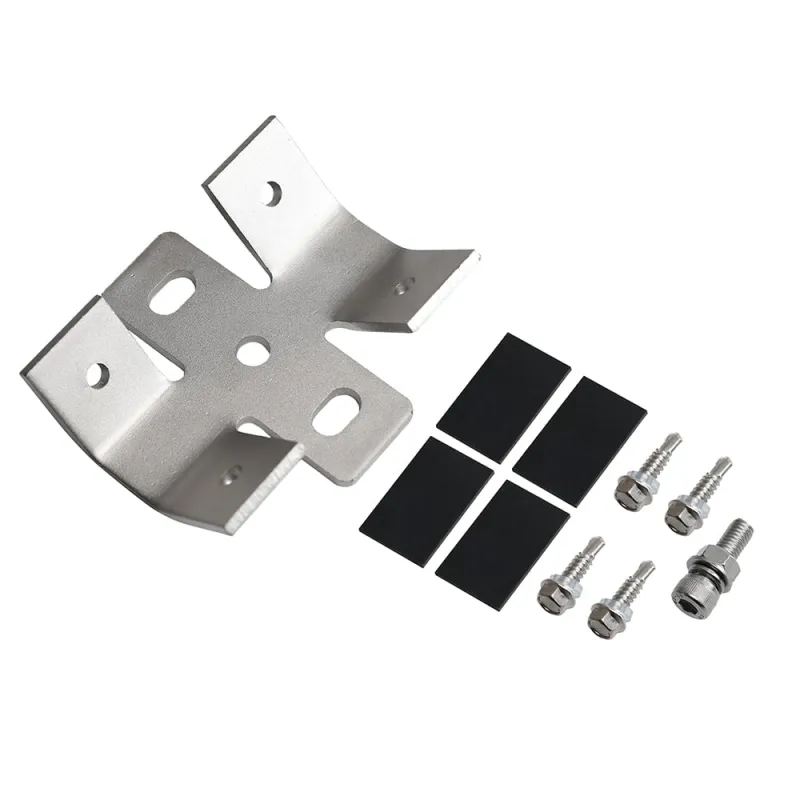Schwerlast Trapezklemme für PV Dachmontage inkl. Edelstahlschrauben, Beilagscheiben und EPDM Gummipad