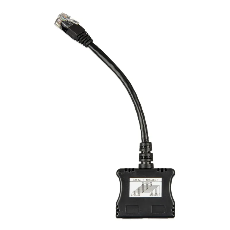 Victron RJ45 Y-Splitter 15?cm – 1 Stecker auf 2 Buchsen