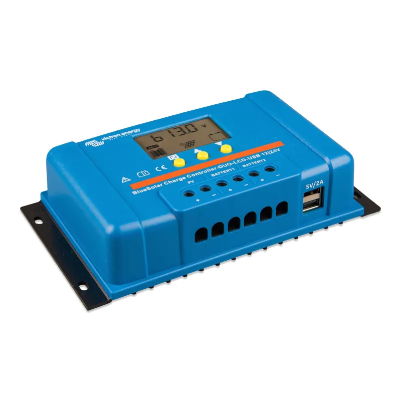 Solarladeregler Victron BlueSolar PWM-LCD&USB 12/24V-30A