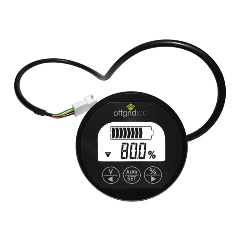 Shunt 350A Batteriemonitor 8V-120V mit Hintergrundbeleuchtung