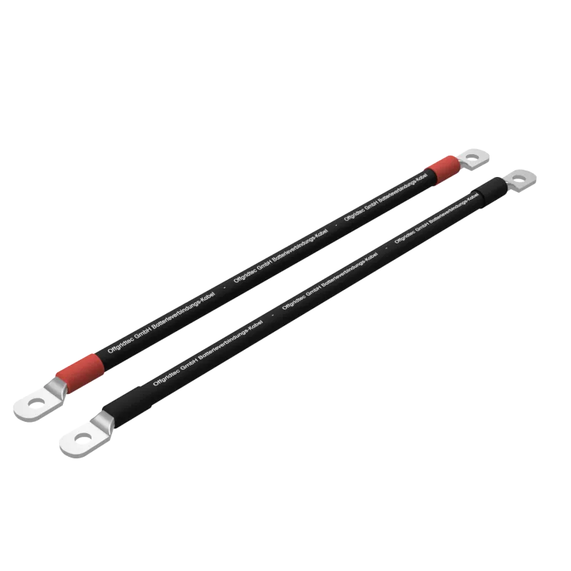 2m Batteriekabel 50mm² beidseitig M8 Ösen