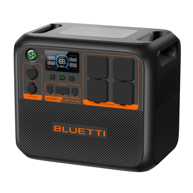 Bluetti AC200PL Powerstation LiFePO4 2304Wh 2400W 45Ah – Bild 3