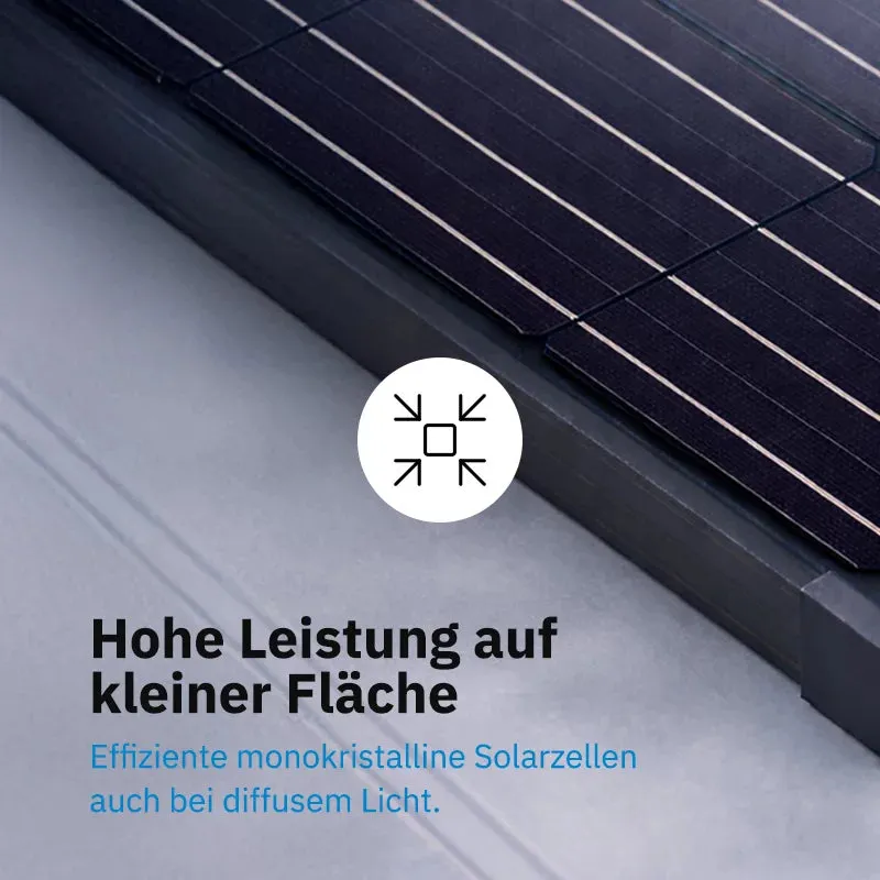 ECTIVE MSP 90 Black Monokristallines Solarmodul 90W – Bild 5