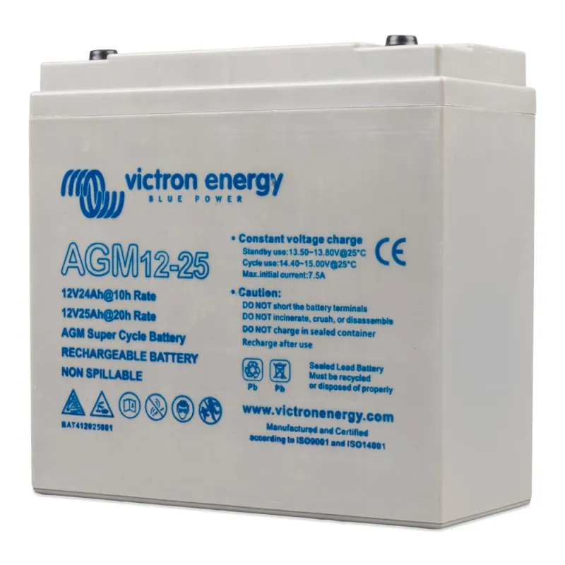 Batterie Victron AGM Super Cycle 12V 25Ah – Bild 4