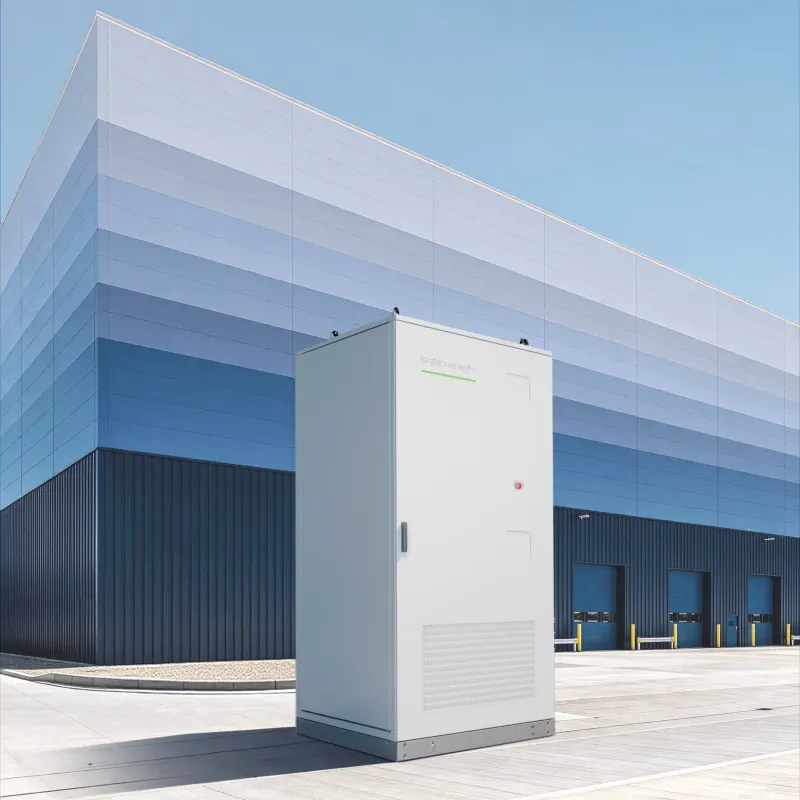 Frontansicht des modularen Sigenergy SigenCube ES401-2H mit Lithium-Ionen-Technologie.