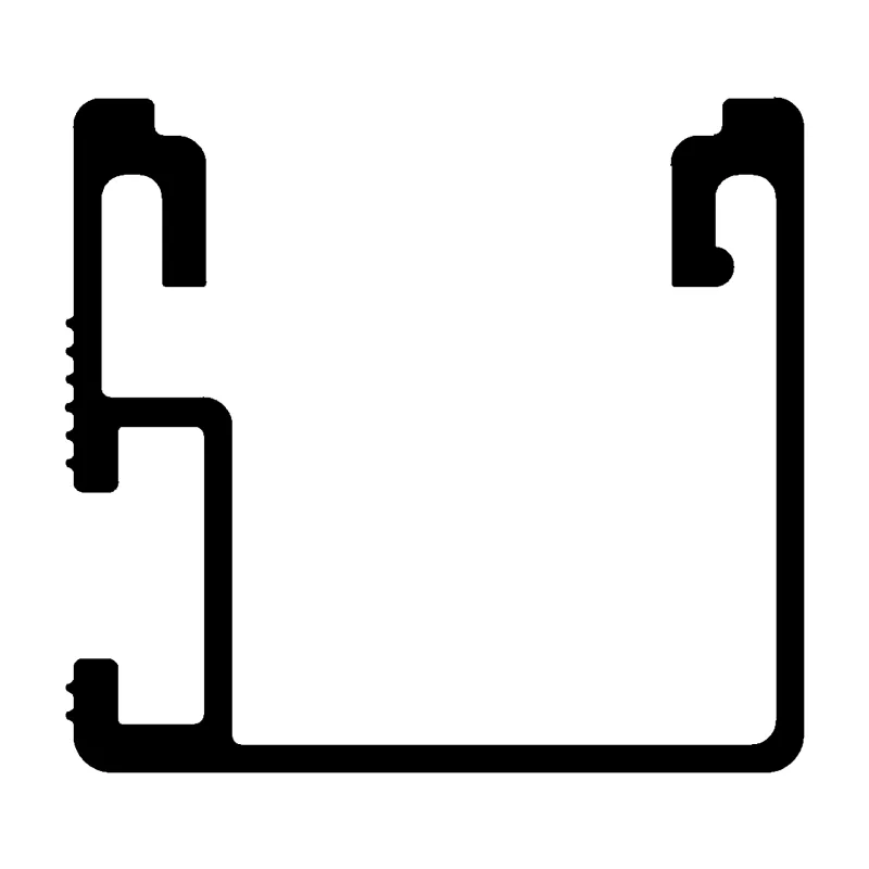Aluminium-Unterkonstruktion SingleRail 36 light, 4,80 m, für Photovoltaik-Anlagen